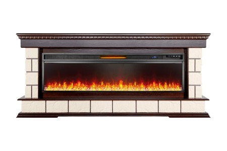 Каминокомплект Shateau 60 Темный дуб с очагом Vision 60 LED
