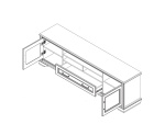 Тумба Stylius RTV2D1S Лиственница сибирская